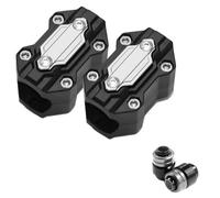 barre anti-crash Convient pour Suzuki V Strom 650 V-Strom 650 Vstrom 1000 1050 Convient pour xt DL250 DL650 DL1000 Bloc de protection de pare-chocs de moto(A set titanium)