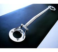 Barre anti-rapprochement aluminium poli réglable supérieur avant