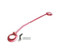 Barre anti-rapprochement supérieure avant réglable rouge en aluminium pour VW Golf 2 Jetta 2 et Corrado (08/1988-07/1995)