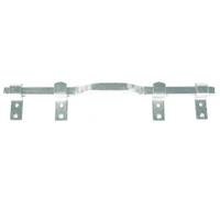 Barre anti effraction longueur 1,2m zingué blanc + accessoires - JARDINIER MASSARD - J501590