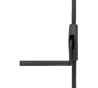 Barre antipanique Cross-bar 89 2 points noire 1250 mm JPM 890200-21-0Z