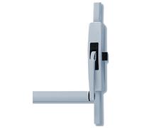 Barre antipanique Cross-bar 89 3 points argent 1250 mm droite JPM 890300-20-2Z