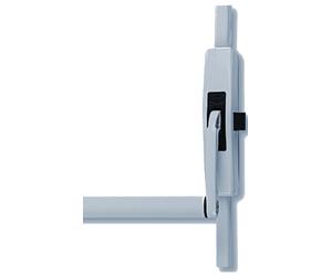 Barre antipanique Cross-bar 89 3 points argent 1250 mm droite JPM 890300-20-2Z