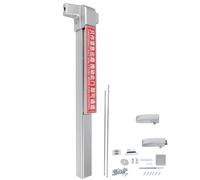 Barre Antipanique Pour Porte De Sortie, Serrure À Tige Horizontale En Acier Inoxydable, Dispositif De Sécurité Pour Évacuation D'urgence - Utilisation Facile, Protection 24h,