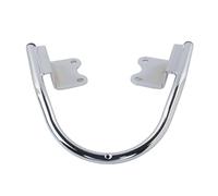 Barre Appui réservoir Carburant pour Triumph pour Speed Twin 900 1200 pour Bonneville T100 Poignées Appui Arrière Moto Accoudoir Siège Poignée Rail Barre Appui Porte Bagages(Chrome)