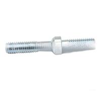 Barre argentée M8 en acier haute résistance pour tronçonneuse (1 pièce) | Compatible avec MS500i, MS651, MS661, acier haute résistance, finition argentée, fixation de barre sécurisée