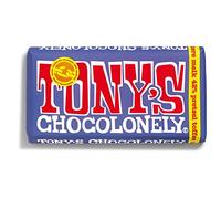 Barre au bretzel et au caramel au chocolat noir | Tony's Chocolonely | Lait Foncé 42% Caramel Bretzel | Poids total 180 grammes