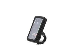 Barre Avant Support Téléphone Portable Support De Téléphone De Vélo Étanche Pour Guidon De Moto, Étui De Téléphone Pour IPhonees 15 Pro Max 14 Pour Samsung, Support De Téléphone De Vélo(Motorcycle Siz