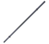 Barre ?Axle? 213cm Acier Ø 50mm + 2 Stop Disques Noir
