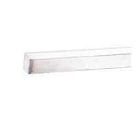 Barre carrée en acier inoxydable 304, longue de 500 mm for modèles réduits d'avions, d'hélicoptères, de navires, de voitures et de bricolage(7x7x500mm)