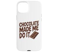 Barre chocolatée Amusante Qui m'a Fait Le Faire Coque pour iPhone 15 Plus