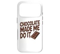 Barre chocolatée Amusante Qui m'a Fait Le Faire Coque pour iPhone 17 Pro