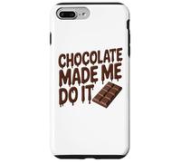 Barre chocolatée Amusante Qui m'a Fait Le Faire Coque pour iPhone 7 Plus/8 Plus