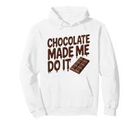 Barre chocolatée Amusante Qui m'a Fait Le Faire Sweat à Capuche