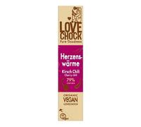 Barre chocolatée - Chaleur du cœur Cerise Chili 79% cacao 40g