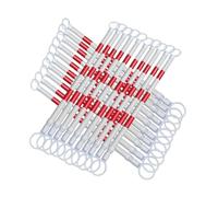 Barre conique rétractable en PVC | Barricade extensible multicolore de PCs 2-20 for la construction de routes de parking(Red and White,20 Pcs)