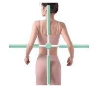 Barre Correctrice De Posture De Yoga, 80 Cm, For Les Étirements, Outil D'entraînement Ergonomique For L'étirement Du Corps, Bâton De Pilates For La Musculation(Green)