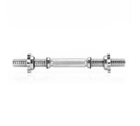 Barre Courte - Springos - 36 Cm - 28 Mm - Acier Chromé - Poignée Moletée Multicolore