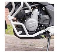 Barre Crash Bars pour CFMOTO pour MT700 700MT 2025 Accessoires De Moto Garde Moteur D'autoroute Cadre Barre Collision Barres Protection Carénage Pare Chocs(Lower(Silver))