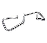 Barre Crash Bars pour V-Star pour Dragstar 400/650 XVS650 Classic Et XVS400 Barre De Protection Moteur Personnalisée Pare-Chocs Antichute Compatible avec Les(Chrome)