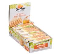 Barre croquant au miel et au sésame Gerblé - 27 g - Lot de 18