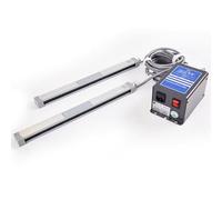 Barre d'air ionisante, éliminateur d'électricité statique, avec générateur haute tension 8 KV, aiguille ionique en acier tungstène, pour industries, utilisée avec compresseur d'air