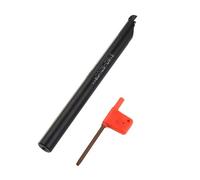 Barre d'alésage interne S16Q-SDUCR11, tige de 16 mm, longueur de 180 mm, outil de tournage à droite compatible avec les inserts en carbure DCMT11T304/DCGT11T304, acier carbone Co