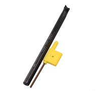 Barre d'alésage SCLCR06 pour outil de tournage 6/7/8/10 mm avec insert CCMT060204-HM pour acier d'usinage CNC, compatible avec S06K/S07K/S08K/(S08K-SCLCR06)