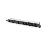 Barre d'alimentation 1U Aluminium PDU rack 8 x DN-95427