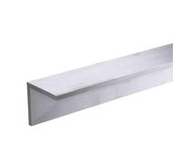 Barre d'angle en aluminium 6063, 90 degrés, 25x50x3mm, 1 pièce de 500mm de longueur for l'industrie et la construction