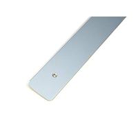 Barre d'angle en aluminium avec trous pour vis - Plan de travail de cuisine - Droite - 38 mm