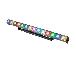 Barre d'animation matricable LED 2-en-1 Ibiza Light FXBAR140 Effet Blinder - Eclairage RVB