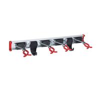 Barre D'Appareils 0,5M Support D'Appareils Crochets Muraux Jardin Garage Abri