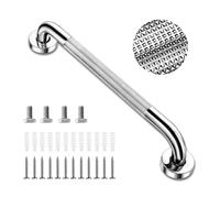 Barre d'appui antidérapante en acier inoxydable 304 pour salle de bain, support de main courante de sécurité avec particules antidérapantes, poignée de bain pour personnes âgées handicapées (60 cm)