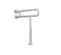 Barre d'appui antidérapante for personnes âgées handicapées, barre d'appui for salle de bain avec cercles fluorescents(Style6 60cm)