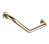 Barre d'appui Antidérapante Robuste pour Handicap Baignoire en Cuivre Main Courante de Sécurité de Salle de Bain / Escaliers Dorés Barre de Sécurité Glissante Sans Barrière for Personnes Âgées / Antid