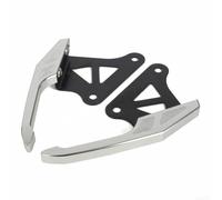 Barre d'appui arrière en alliage d'aluminium pour Honda MSX125 pour M3 M5 Accoudoir arrière (argenté)