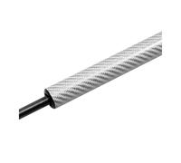 Barre d'appui capot voiture Entretoise Capot Avant 1pièce, Pour Hyundai Pour Genesis Pour Coupé Pour BK 2008-2016 811612M500 Support Levage Amortisseur Chocs(Silver carbon fiber)