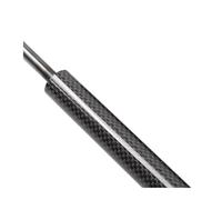 Barre d'appui capot voiture Entretoise Capot Avant 1pièce, Pour Hyundai Pour Genesis Pour Coupé Pour BK 2008-2016 811612M500 Support Levage Amortisseur Chocs(Black carbon fiber)