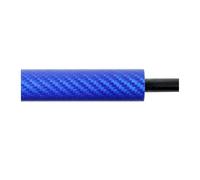 Barre d'appui capot voiture Entretoise Capot Avant 1pièce, Pour Hyundai Pour Genesis Pour Coupé Pour BK 2008-2016 811612M500 Support Levage Amortisseur Chocs(Blue carbon fiber)