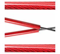 Barre d'appui capot voiture Pour Toyota Pour Auris Pour E180 Pour Scion Pour IM 2012-2018 Capot Capot Modifier Entretoises Support Levage Amortisseurs Barre support capot réglable(Red carbon fiber)