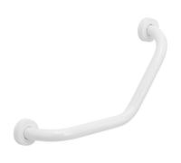 BARRE D'APPUI COURBÉE POUR SALLE DE BAIN BLANC RÉVERSIBLE