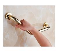 Barre D'appui Courbée pour Toilettes Et Baignoire,Main Courante En Laiton pour Douche Et Baignoire,135°Accessoires de Sécurité pour Personnes âgées,Poignée Murale pour Personnes âgées(Color:or)