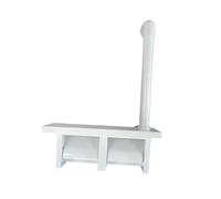 Barre D'appui De Douche, Accessoires De Sécurité For Baignoire Avec Panier De Rangement, Main Courante For Salle De Bain Avec Porte-papier Toilette Rotatif(78x40x12cm)