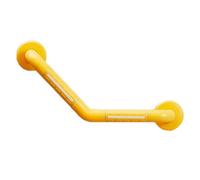 Barre D'appui De Douche, Barre D'appui Coudée à 135° En Acier Inoxydable Avec Poignée Antidérapante, Barre De Support De Main Courante De Sécurité Murale Pour Personnes âgées(Size:25*25cm,Color:Jaune)