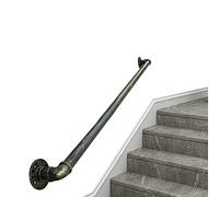 Barre d'appui de sécurité antidérapante en bronze pour enfants, personnes âgées et handicapées, kit de rail de support mural intérieur, solution de rampe d'escalier industrielle
