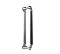 Barre D'appui Double Face, Poignée De Porte, Poignées De Porte Rondes Installation Simple, Capacité De Charge Robuste, Les Banques, Les Bureaux(Black Titanium Gold,60cm/23.6in)