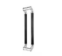 Barre D'appui Double Face, Poignée De Porte, Poignées De Porte Rondes Installation Simple, Capacité De Charge Robuste, Les Banques, Les Bureaux(Matte Black,80cm/31.5in)