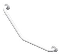 Barre de relèvement coudée 135° époxy blanche Ø 32 mm - AKW - 01248WH