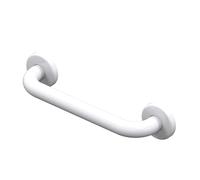 Barre d'appui en acier inoxydable recouvert d'epoxy droite 450 mm AKW 01241WH